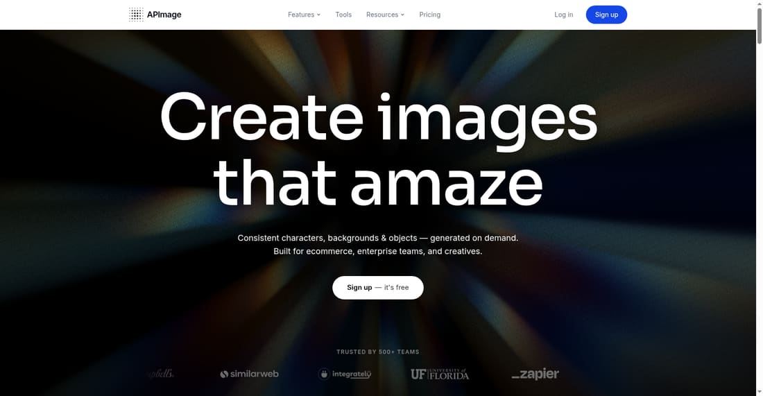 APImage screen shot