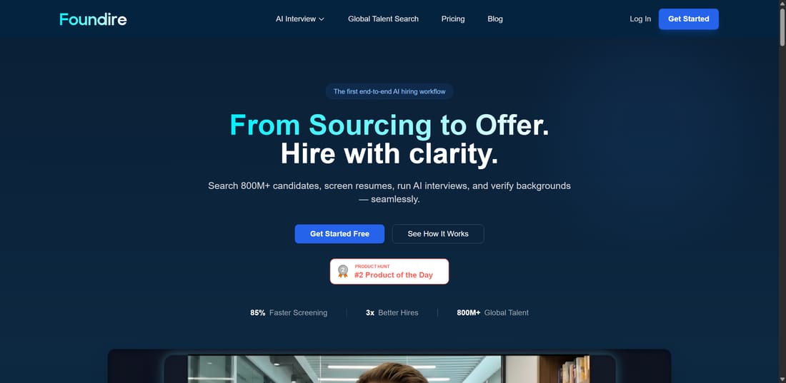 Foundire screen shot