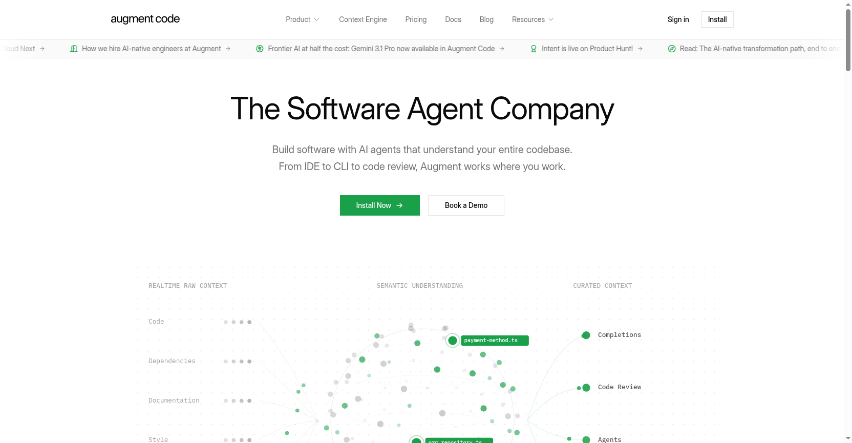 Intent screen shot