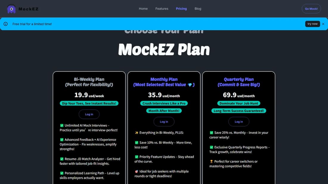 MockEZ screen shot