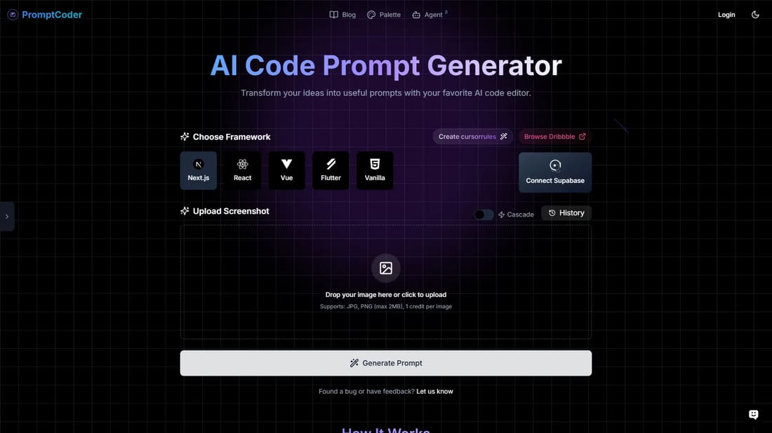 PromptCoder screen shot
