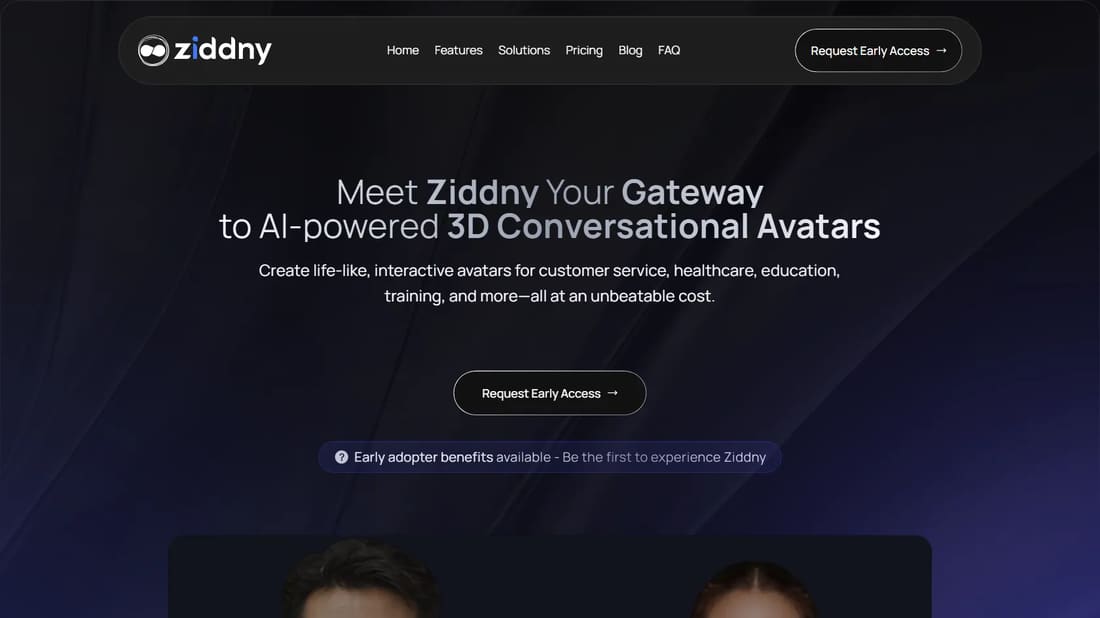 Ziddny screen shot
