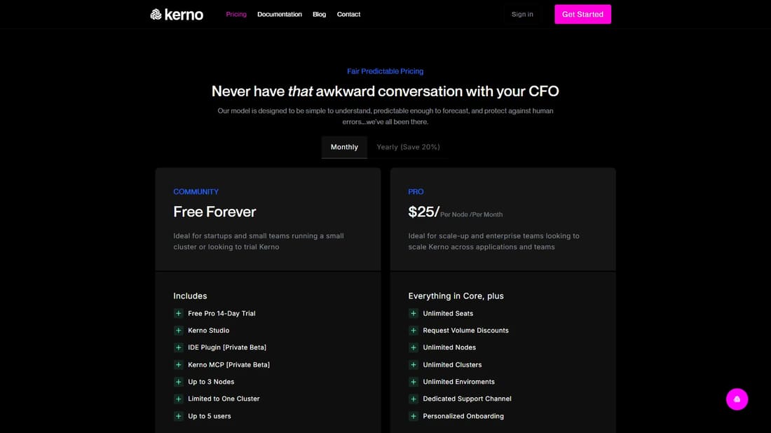 Kerno screen shot