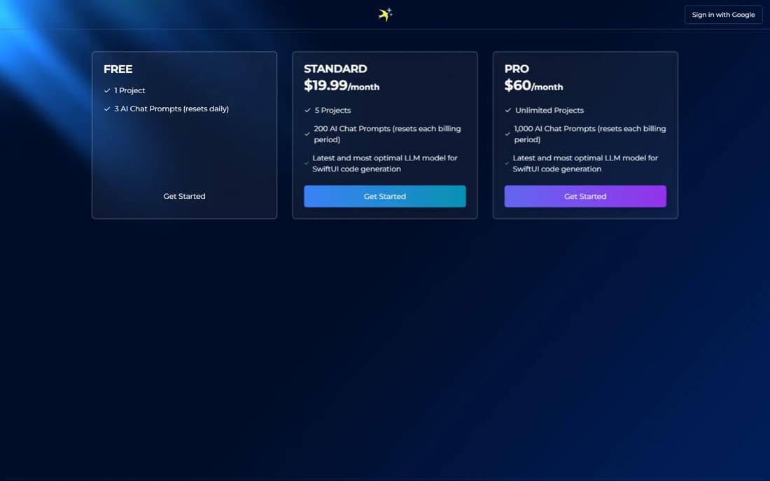 iSwift.dev screen shot
