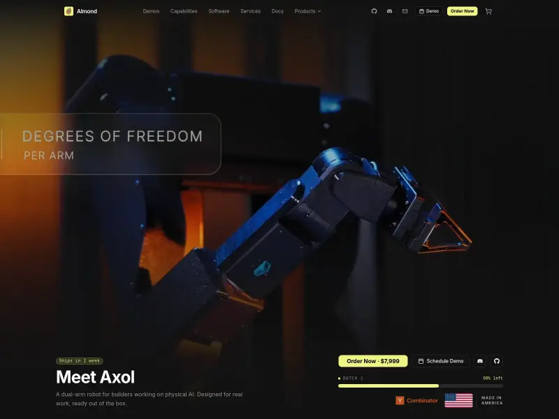 Screenshot or logo of Almond Axol tool