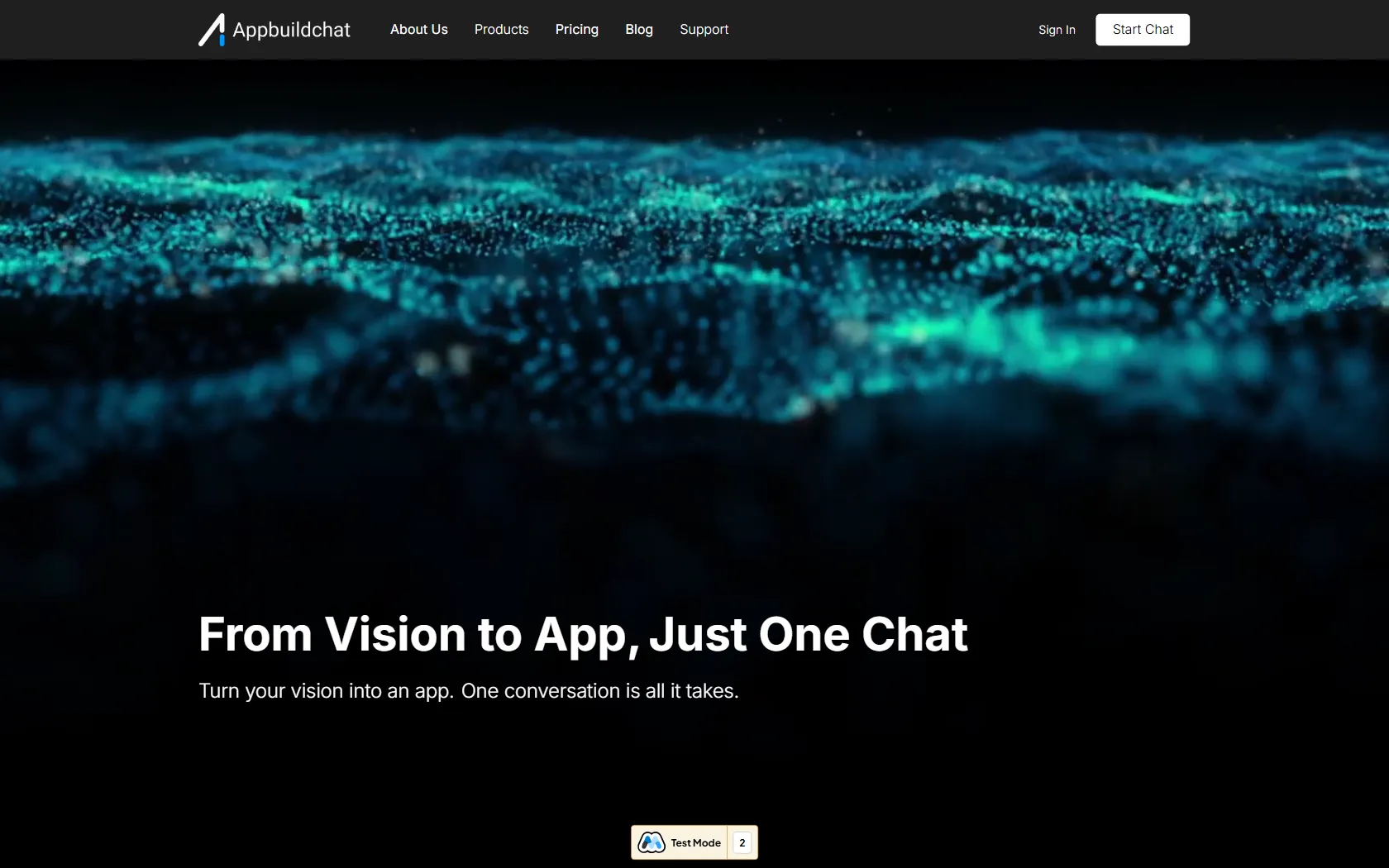 Screenshot or logo of Appbuildchat tool
