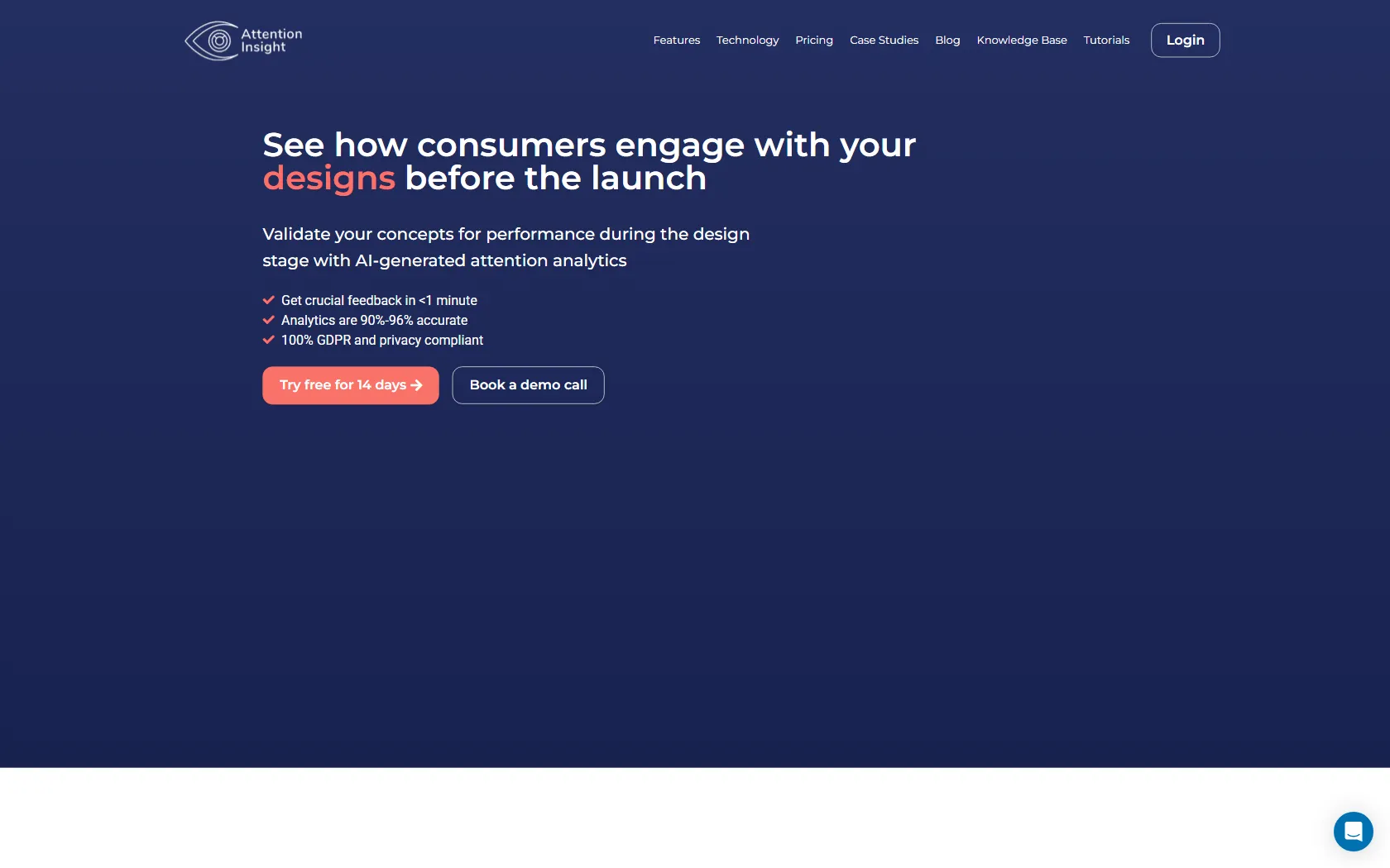 Screenshot or logo of Attention Insight tool