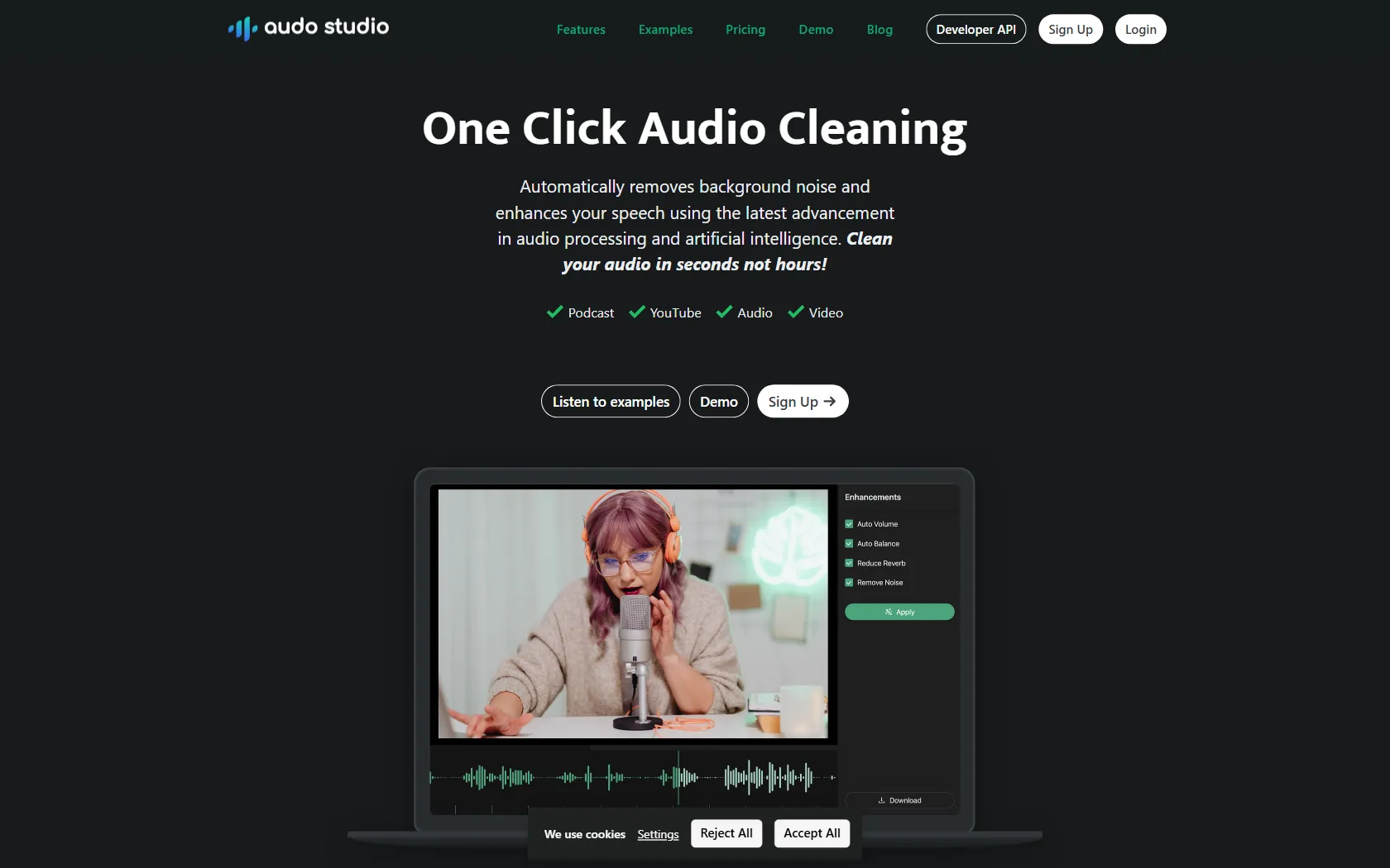 Audo Studio screen shot