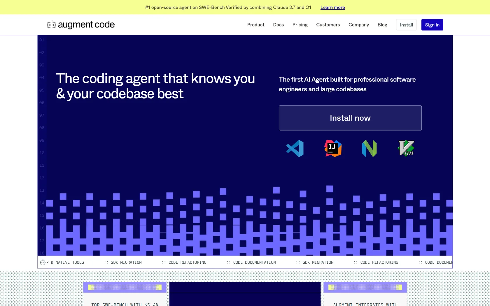 Screenshot or logo of Augment Code tool