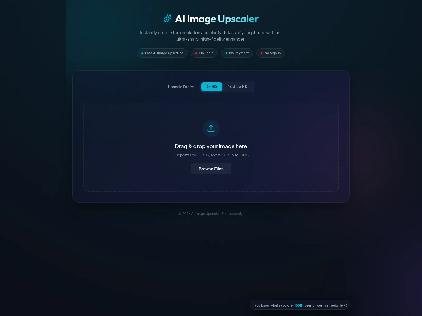 AI Image Upscaler screen shot