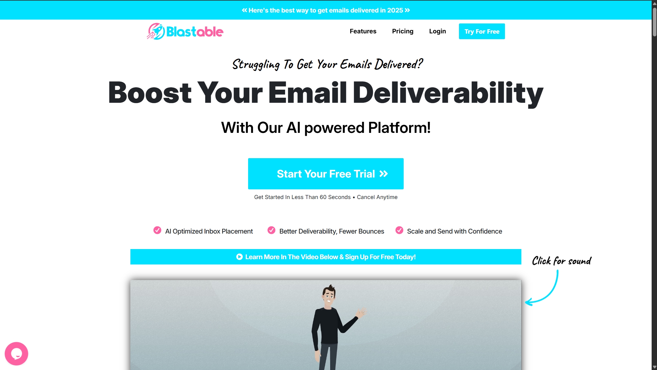 Screenshot or logo of Blastable tool