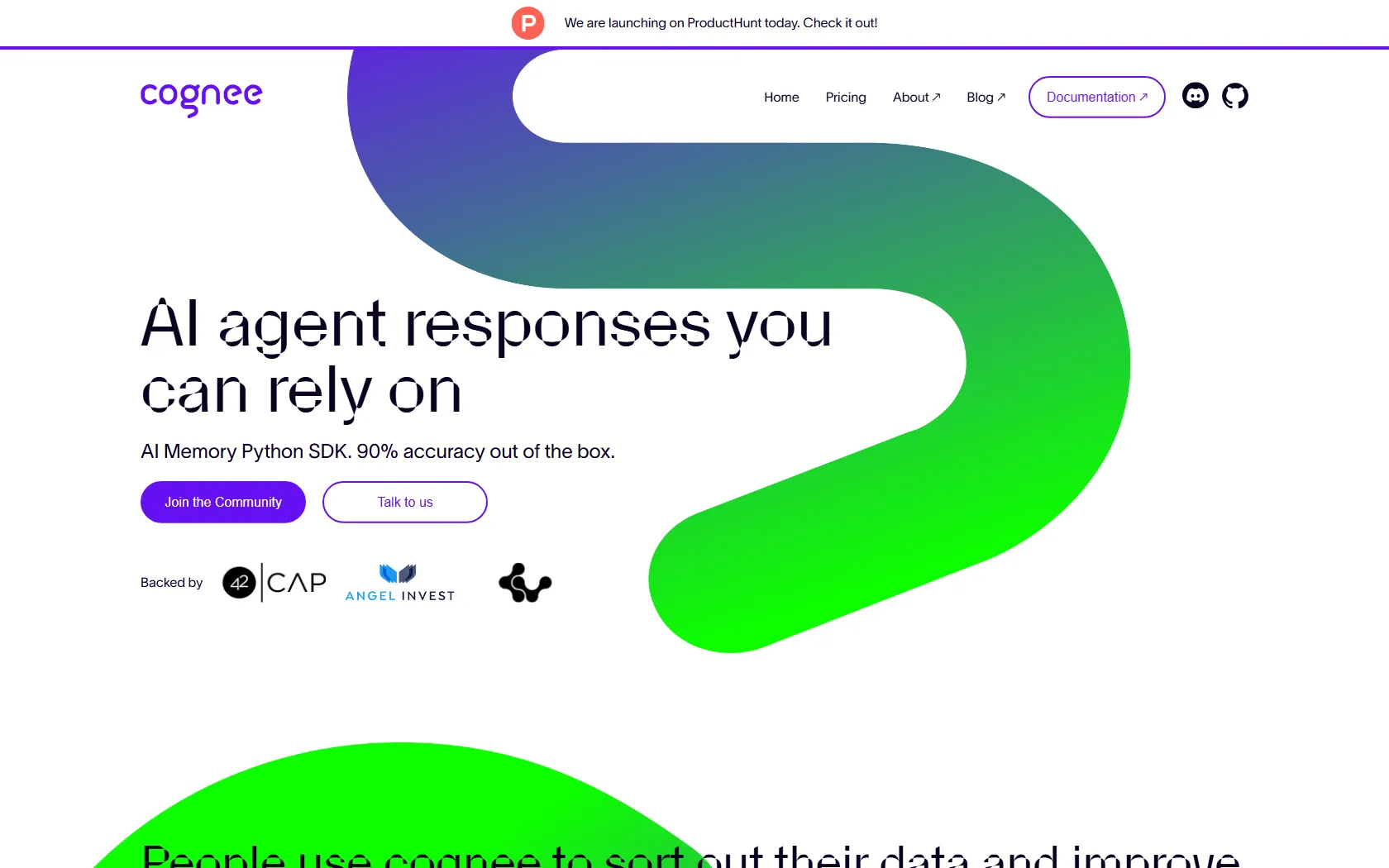 Cognee screen shot