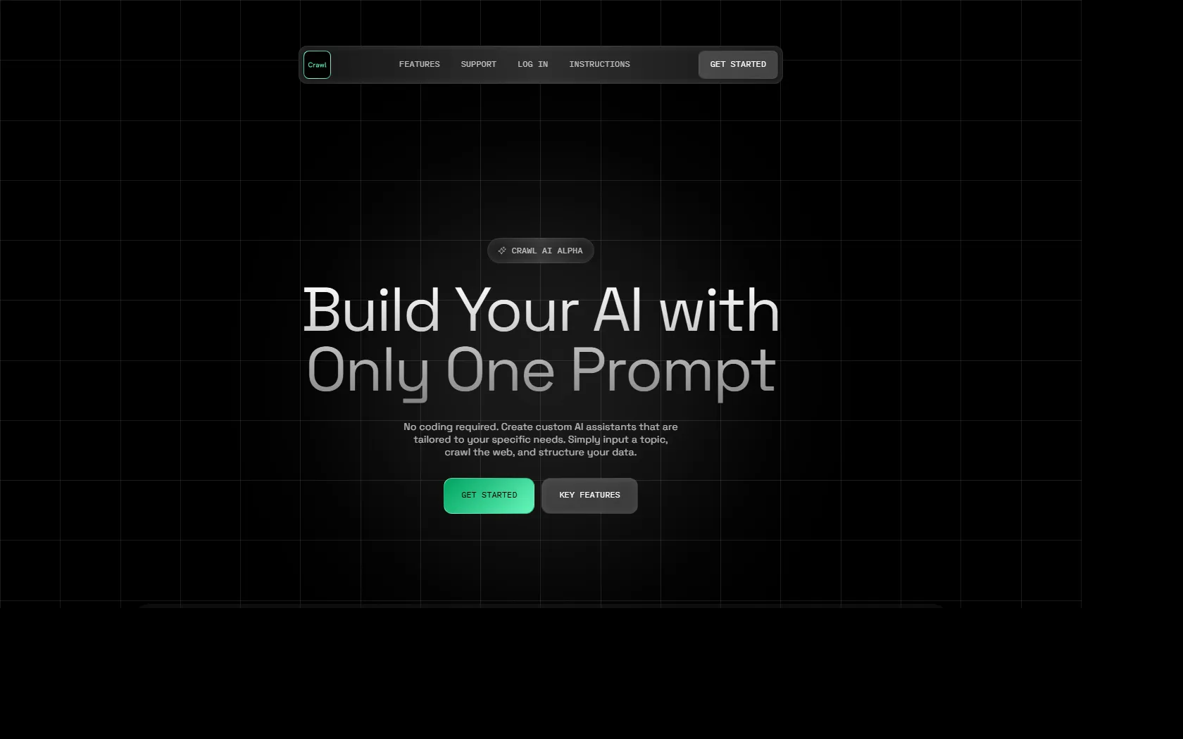 Screenshot or logo of Crawl AI tool