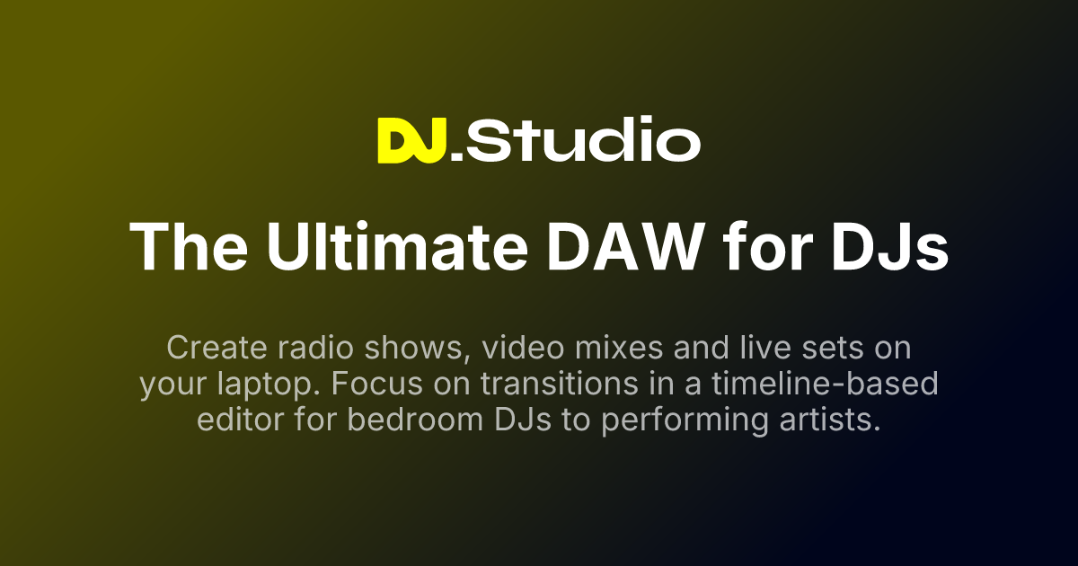 DJ.Studio screen shot