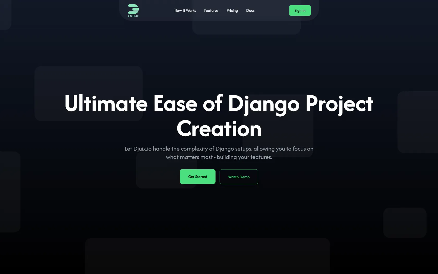 Screenshot or logo of Djuix.io tool