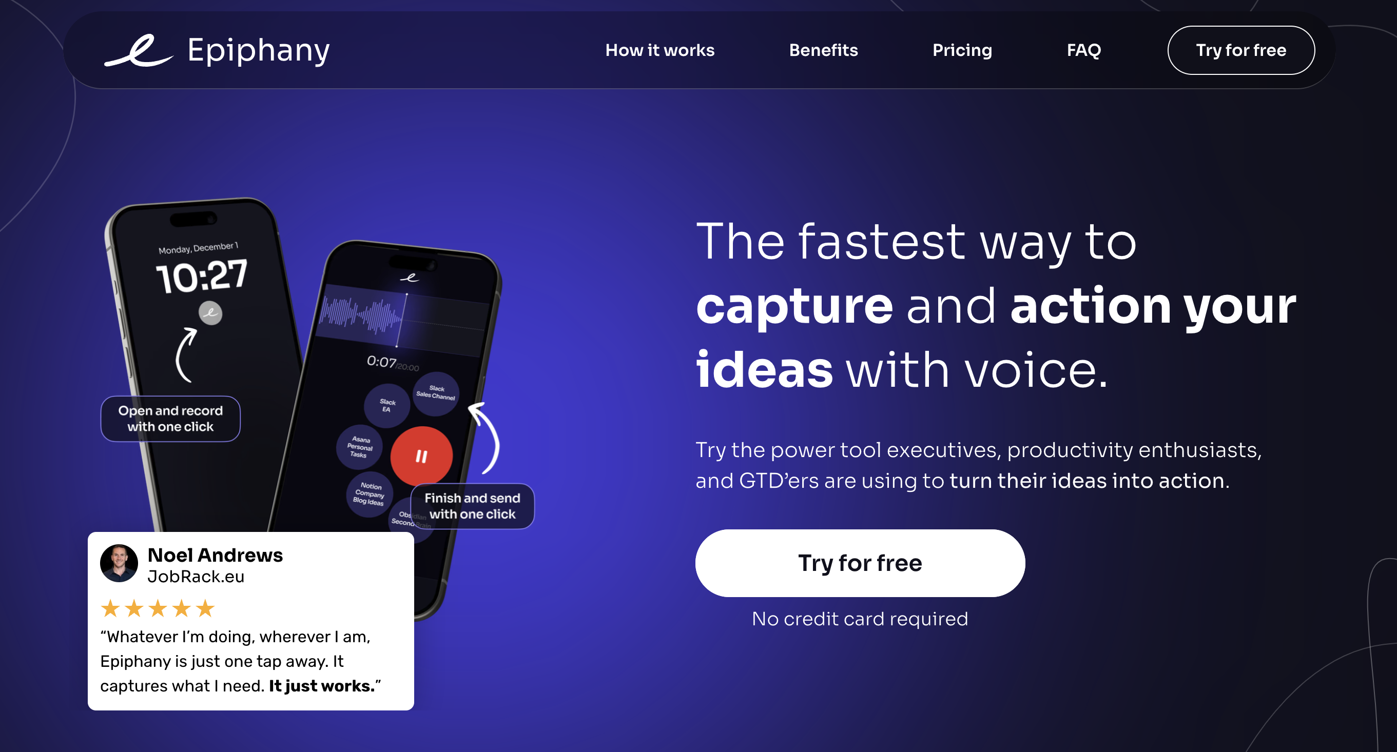Screenshot or logo of Epiphany tool