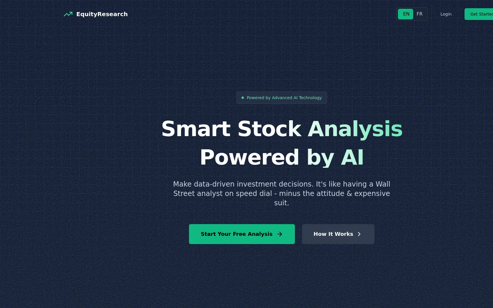 Screenshot or logo of EquityResearch tool