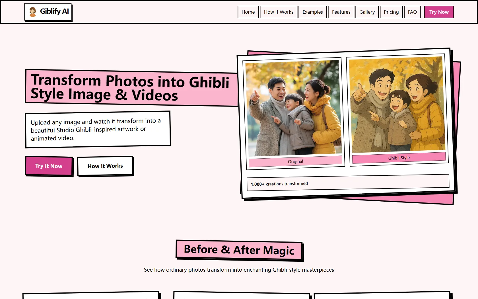 Screenshot or logo of Giblify AI tool