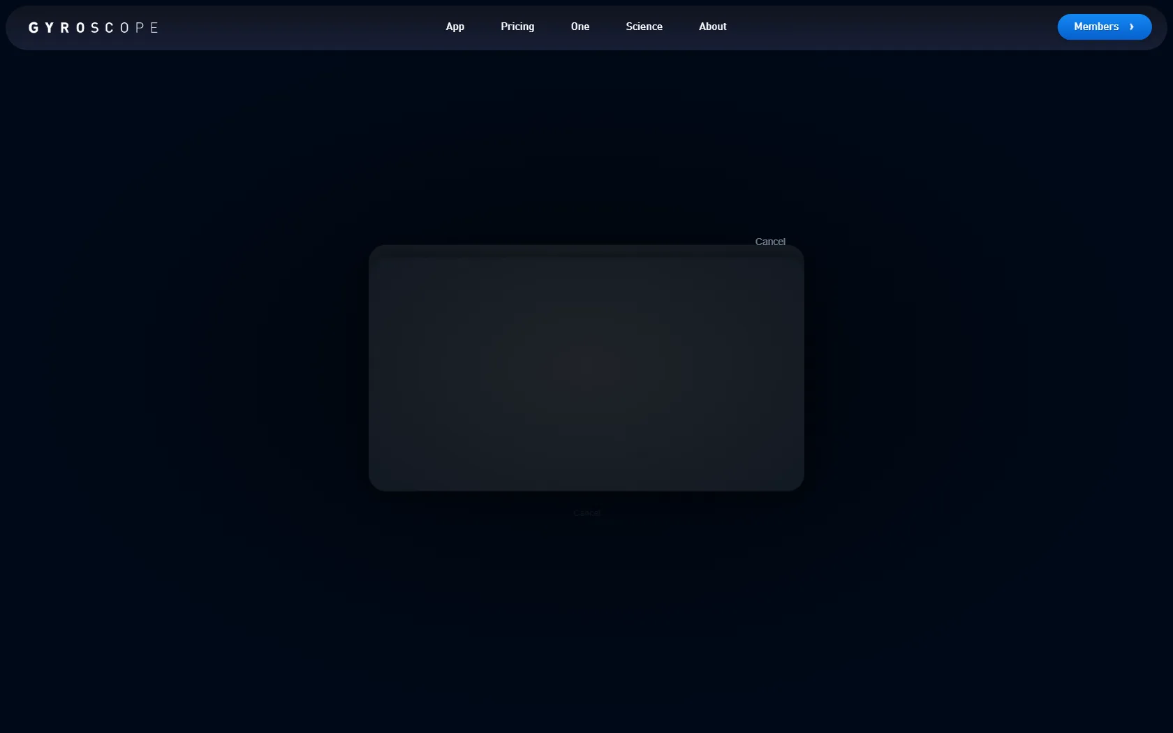 Screenshot or logo of Gyroscope tool
