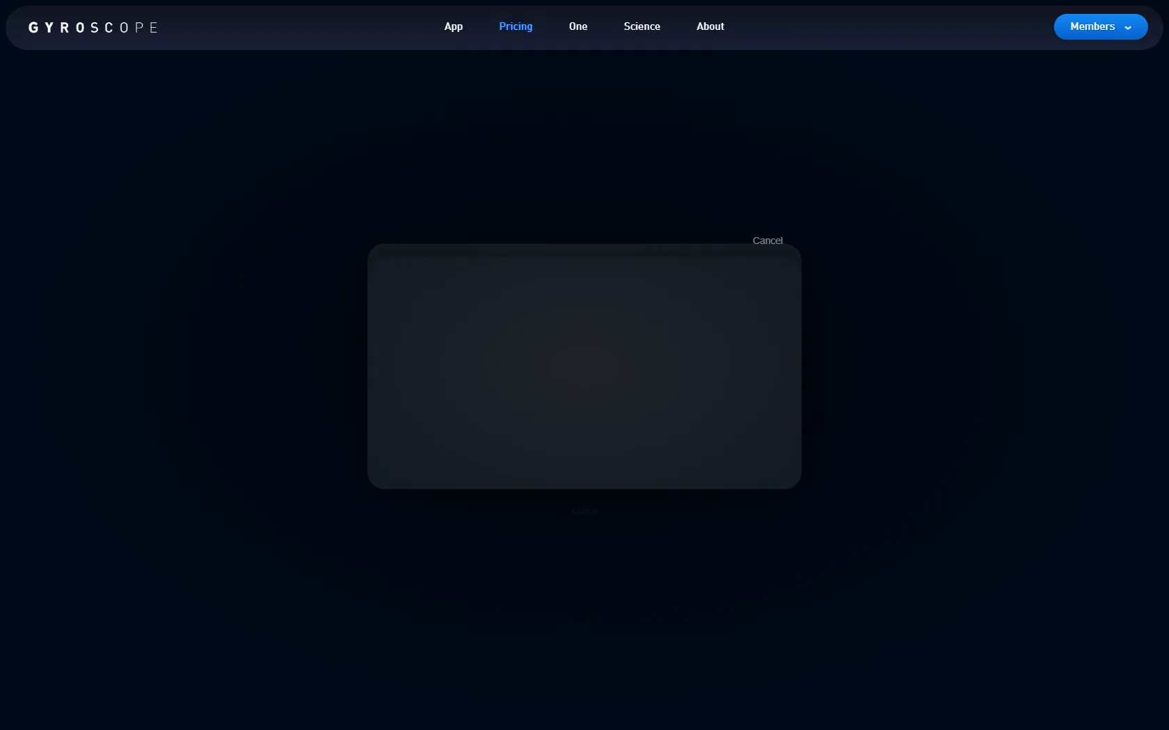Gyroscope screen shot