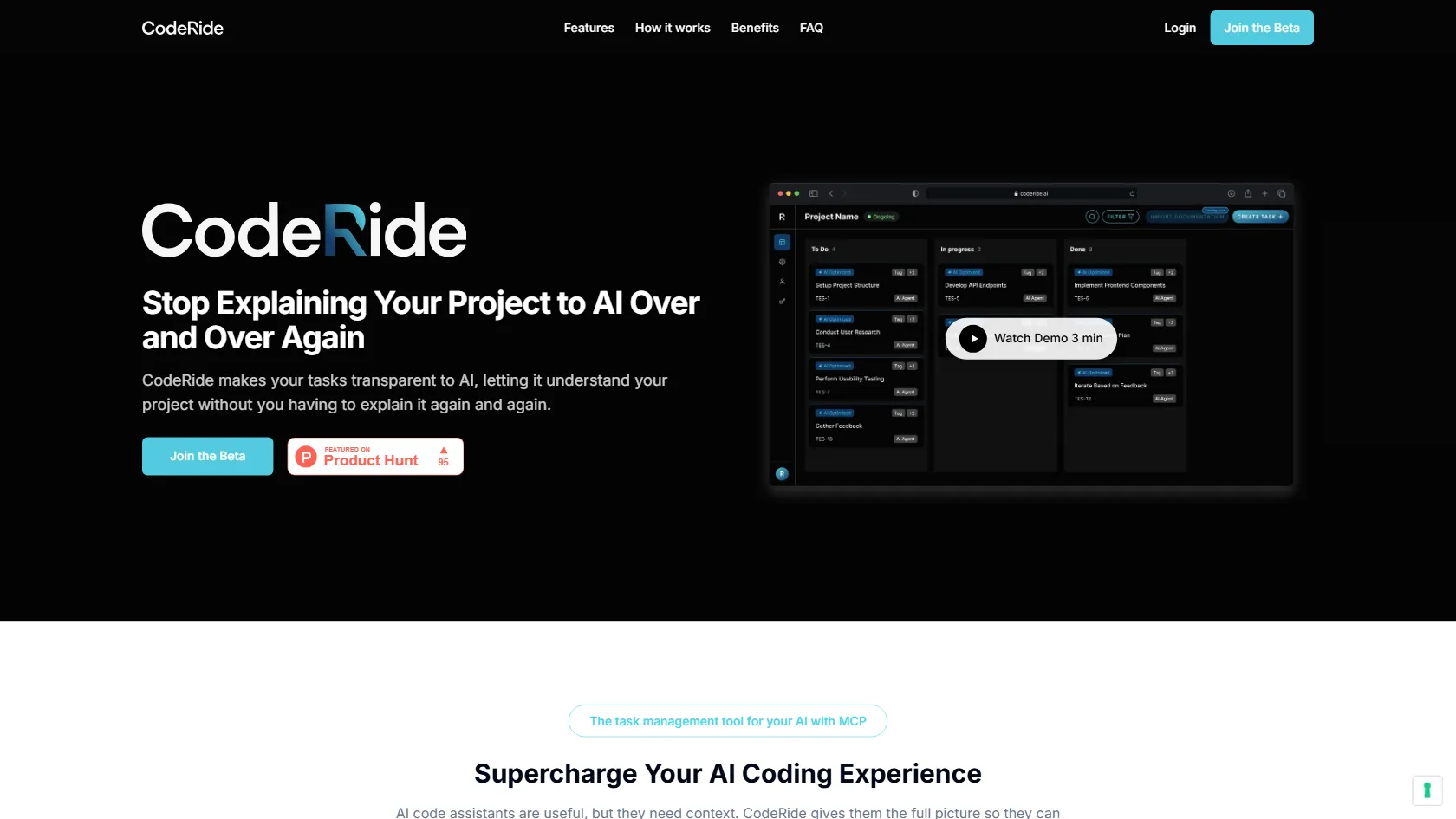 CodeRide screen shot