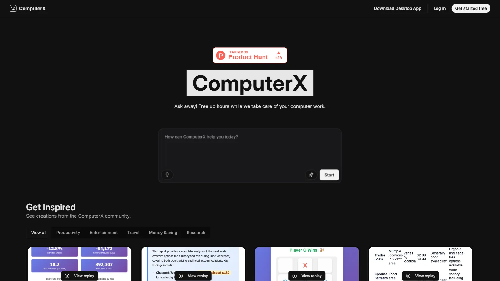 ComputerX screen shot