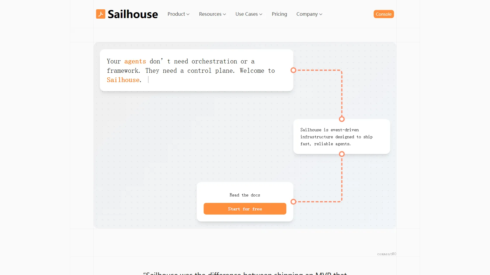 Screenshot or logo of Sailhouse tool