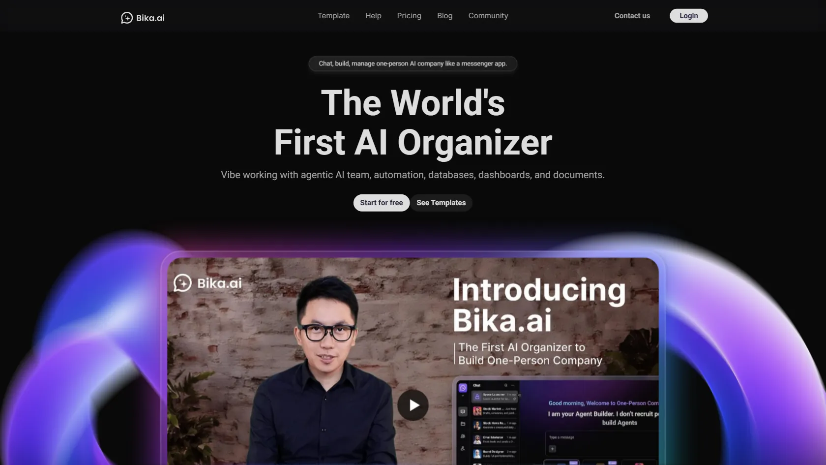 Screenshot or logo of Bika.ai tool