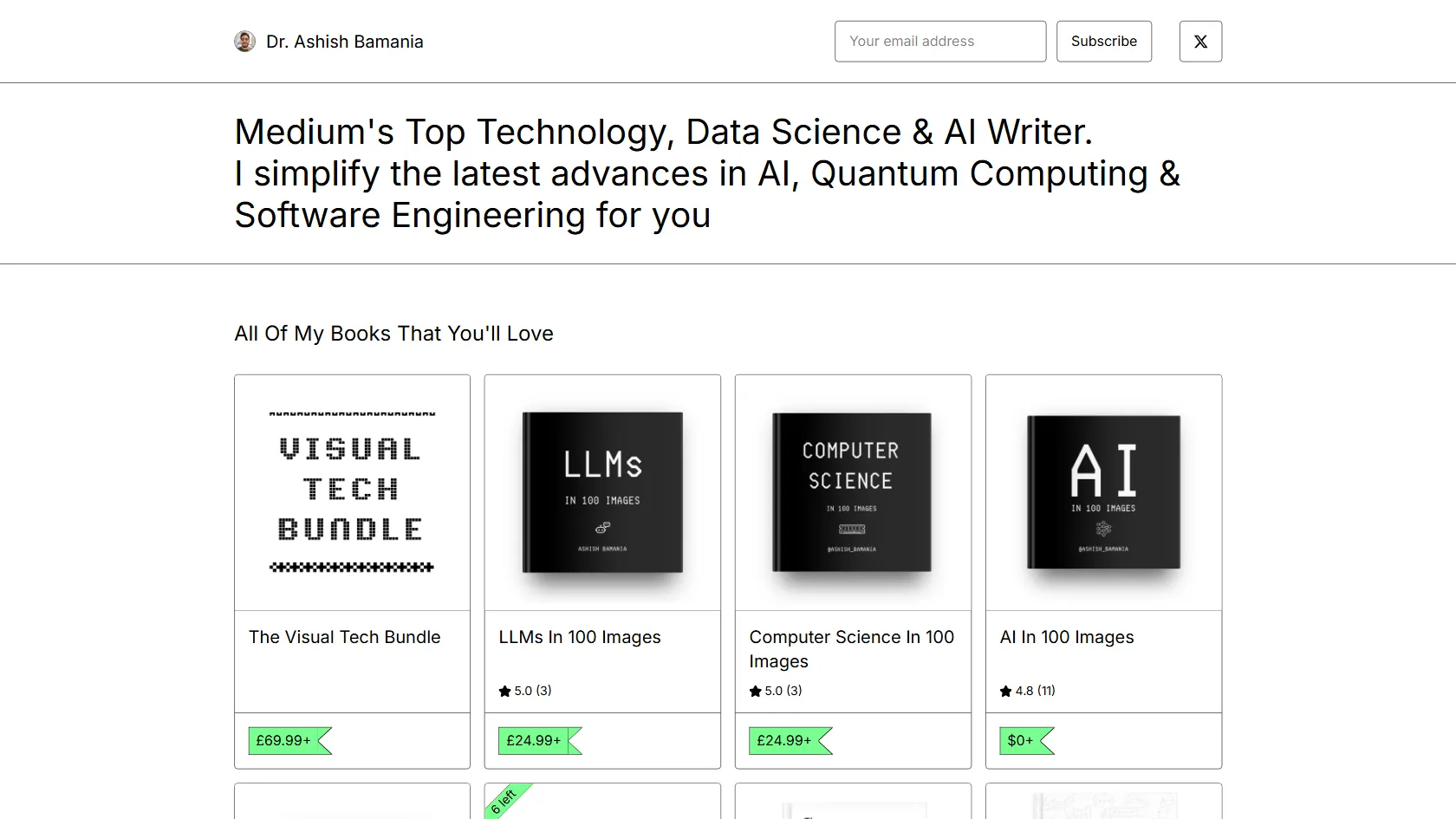Screenshot or logo of Dr. Ashish Bamania tool