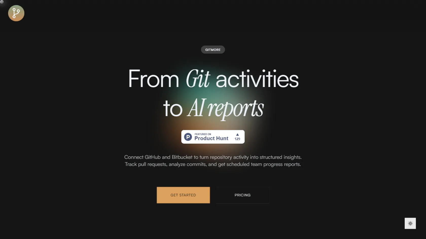 Screenshot or logo of Gitmore tool