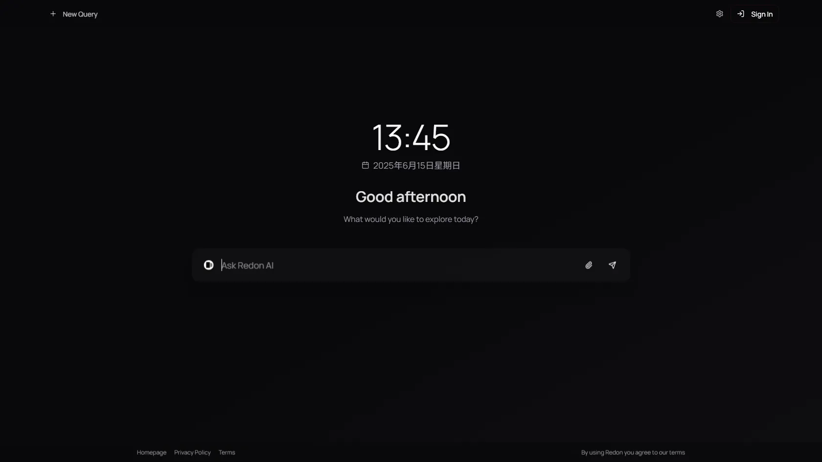 Redon AI screen shot