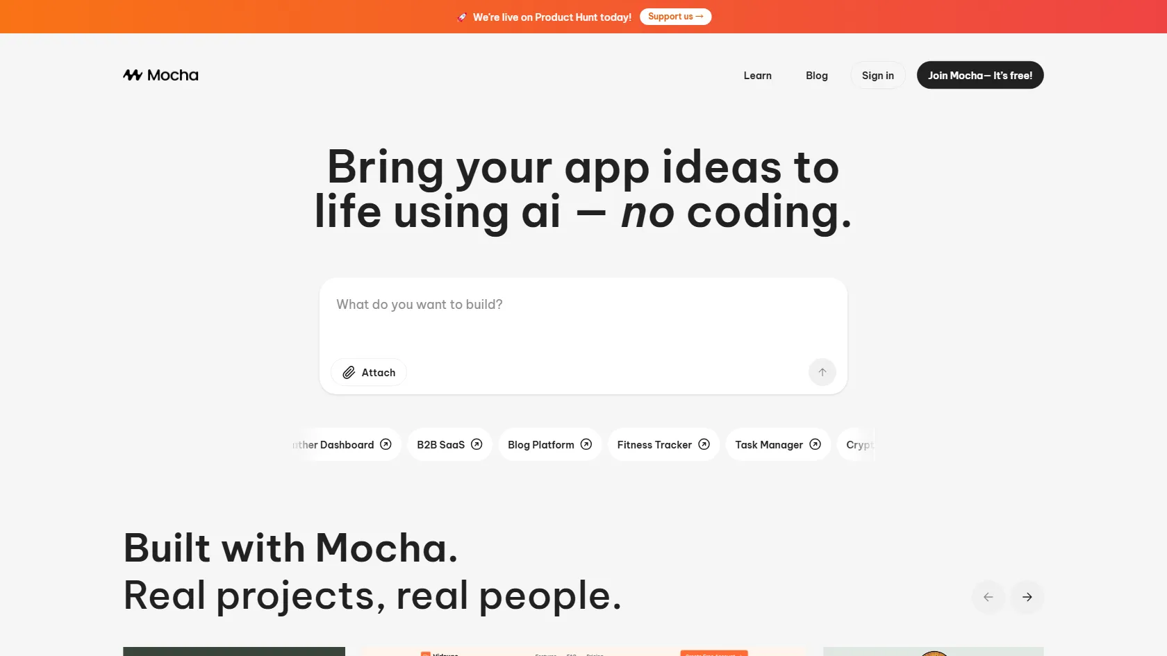 Mocha screen shot