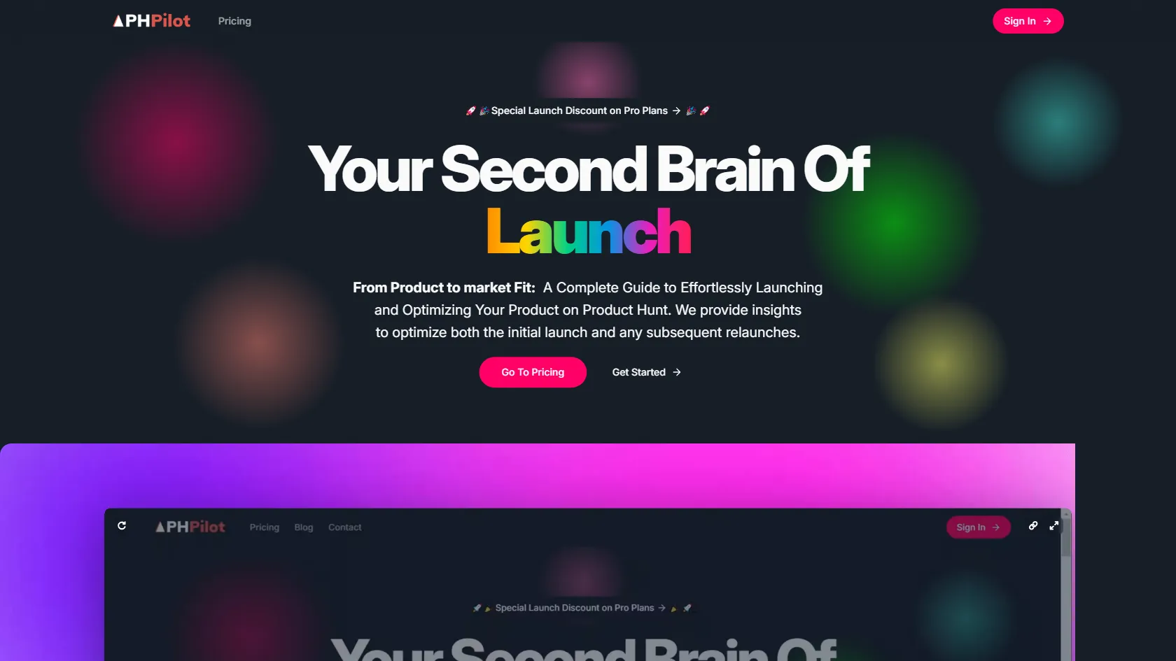 PHPilot screen shot