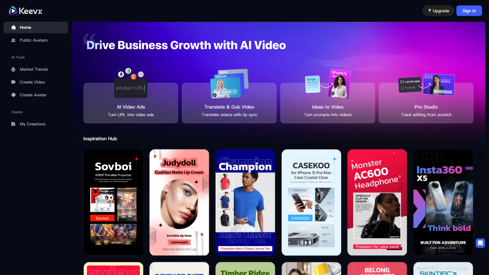 Keevx screen shot