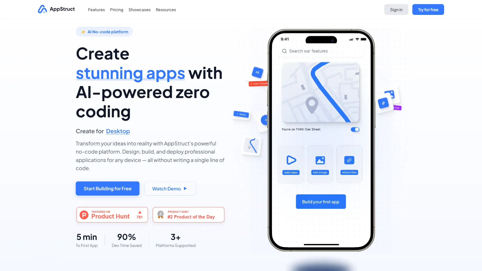AppStruct screen shot