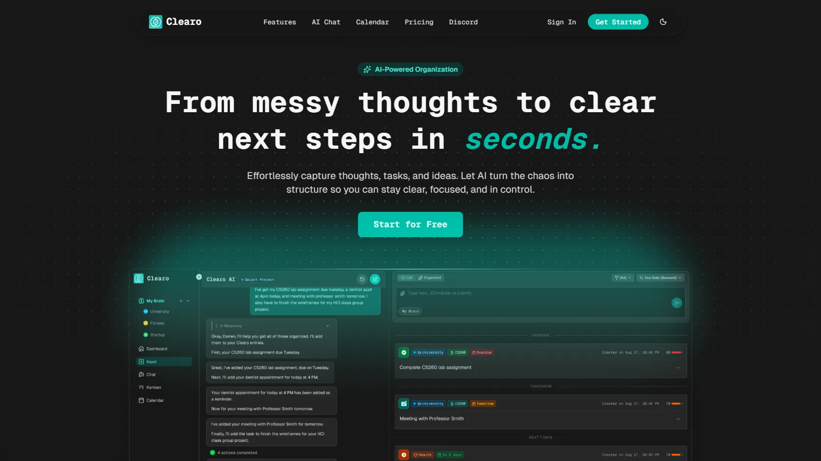 Screenshot or logo of Clearo tool