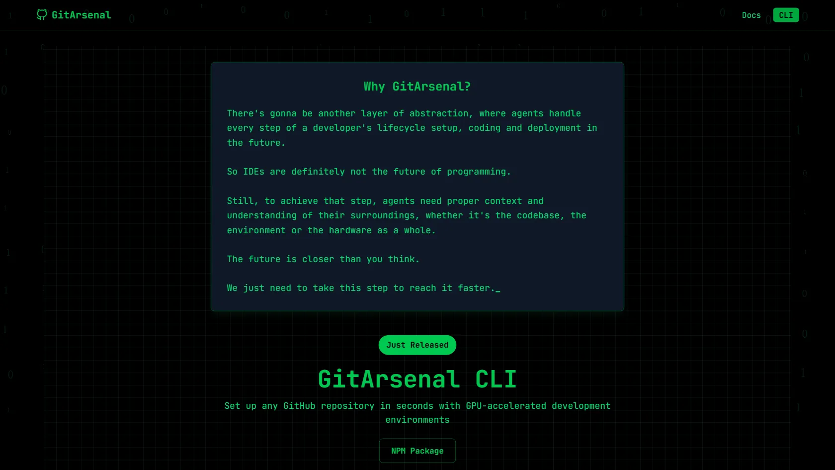 GitArsenal screen shot