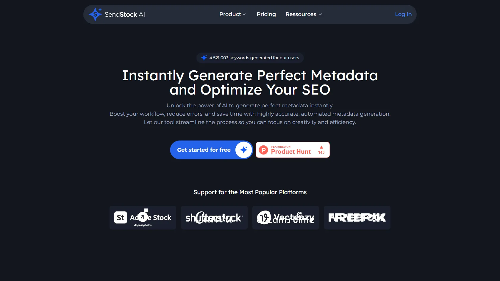 SendStock AI screen shot