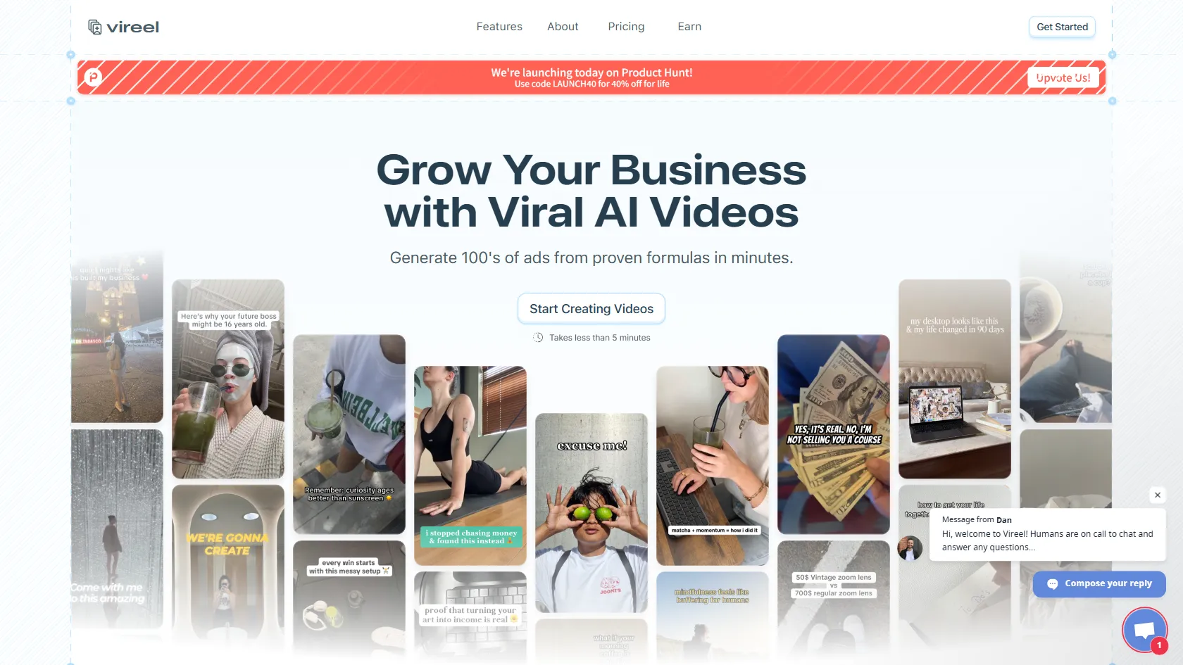 Vireel screen shot