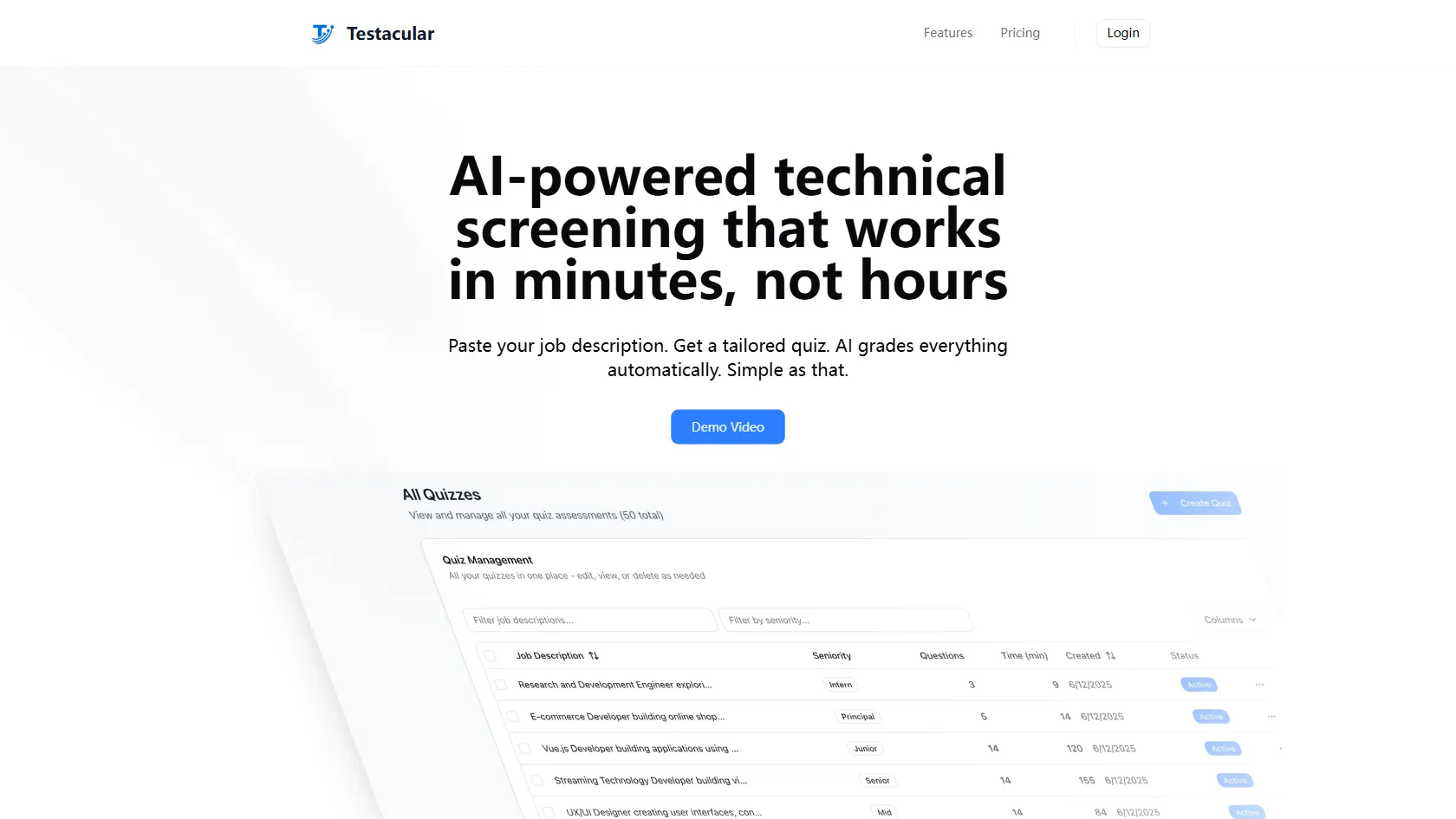 Screenshot or logo of Testacular tool