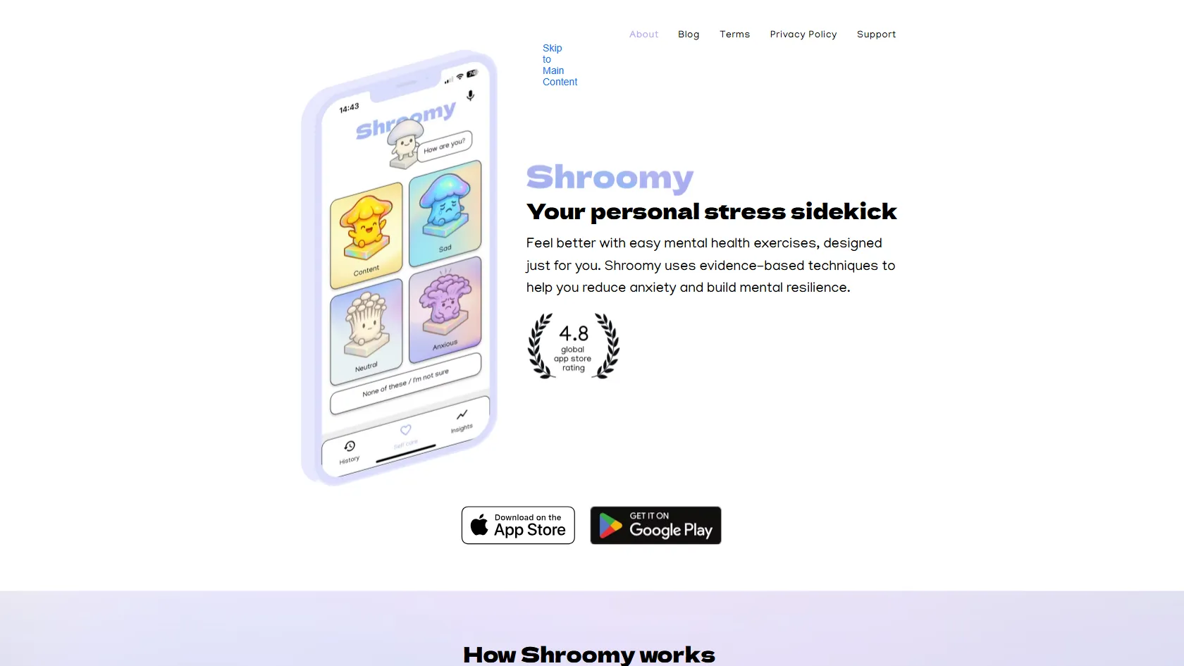 Shroomy screen shot