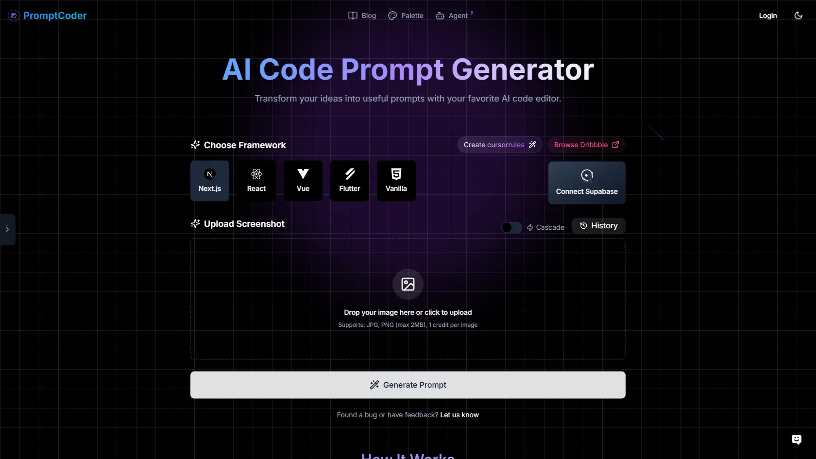 PromptCoder screen shot