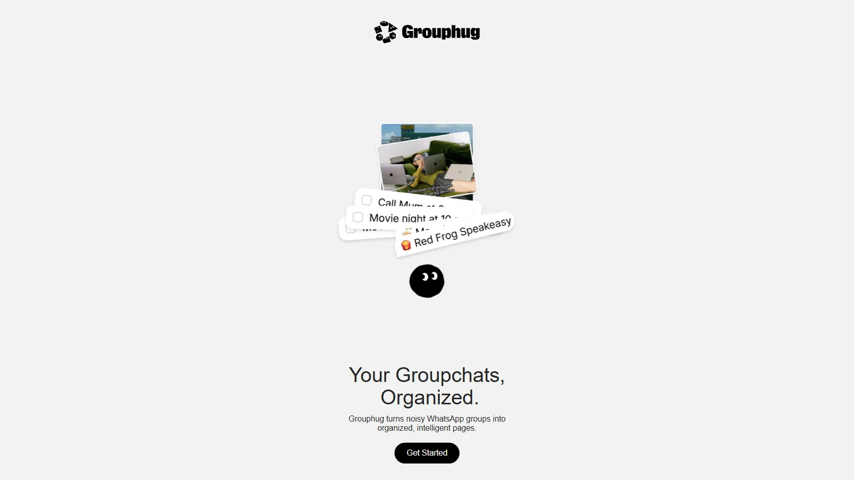 GROUPHUG screen shot