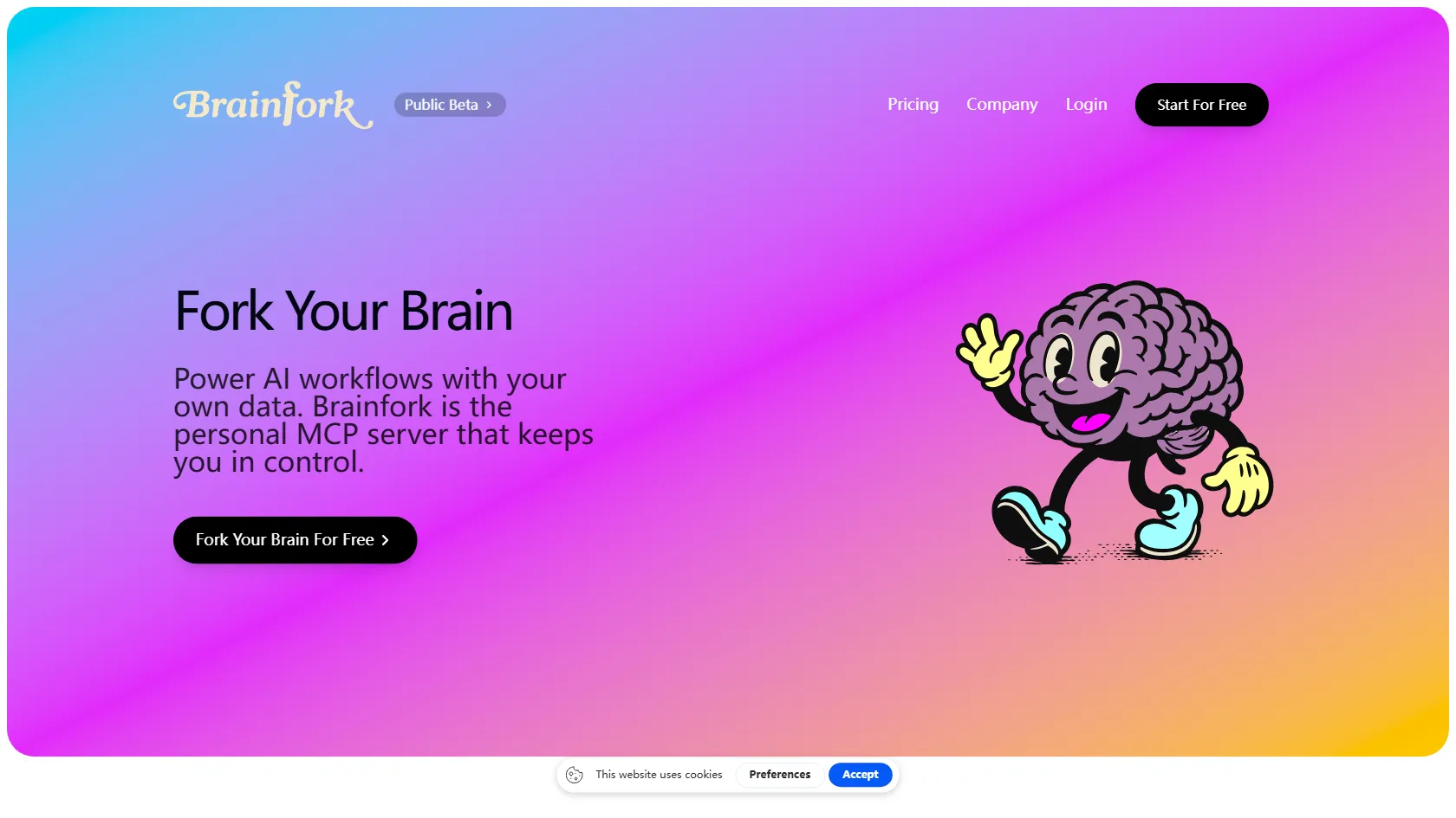 BrainFork screen shot