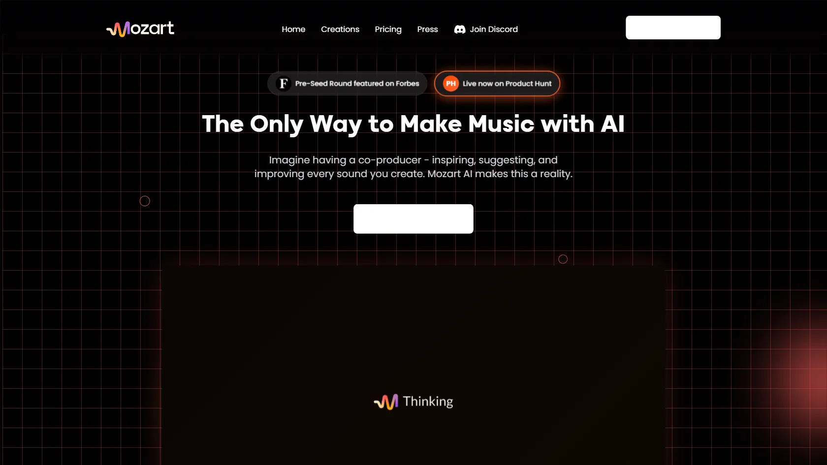 Mozart AI screen shot