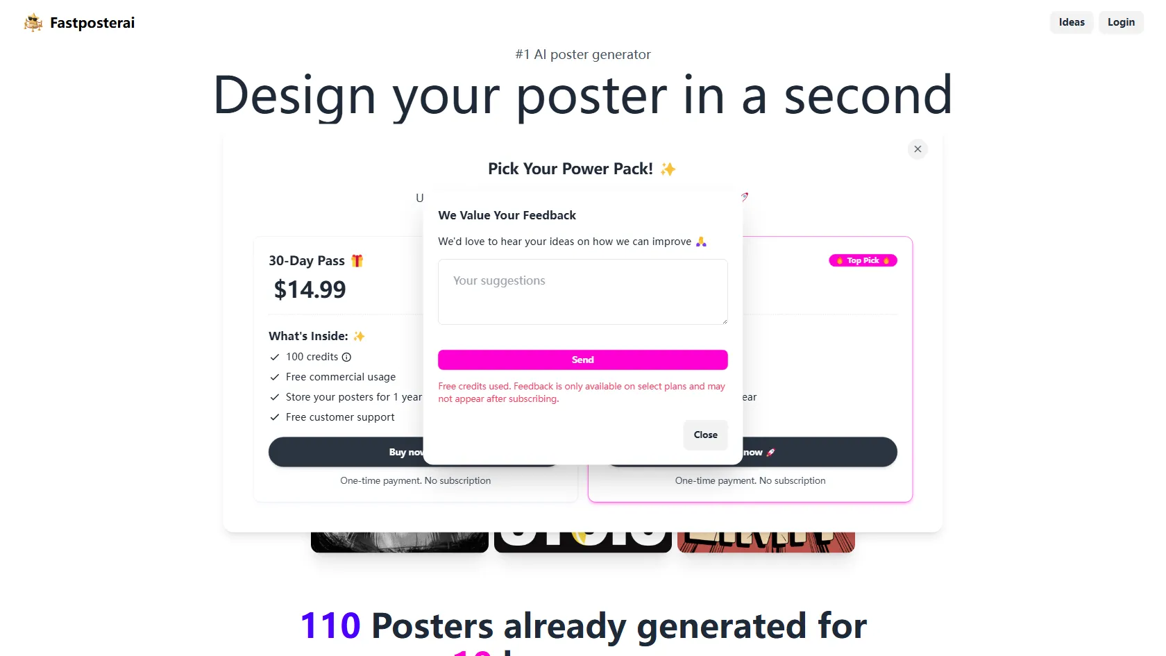 Fastposterai screen shot