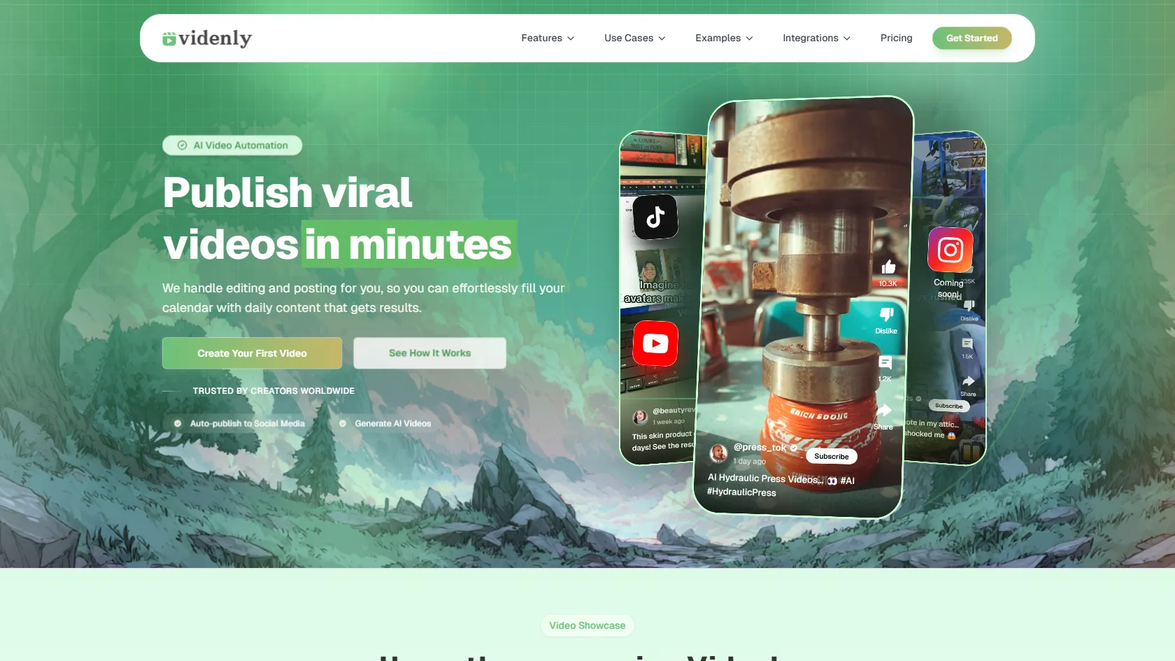 Videnly screen shot
