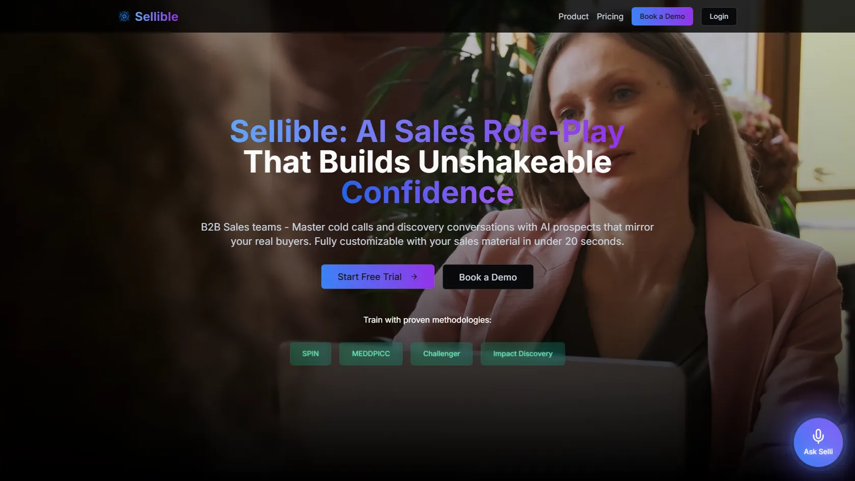 Screenshot or logo of Sellible tool