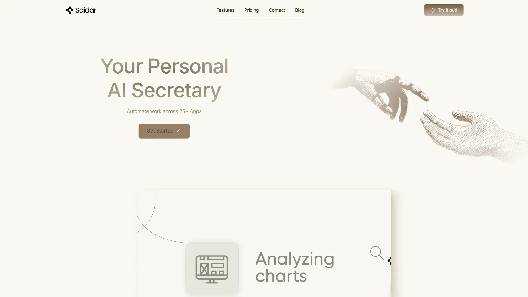 Screenshot or logo of Saidar tool