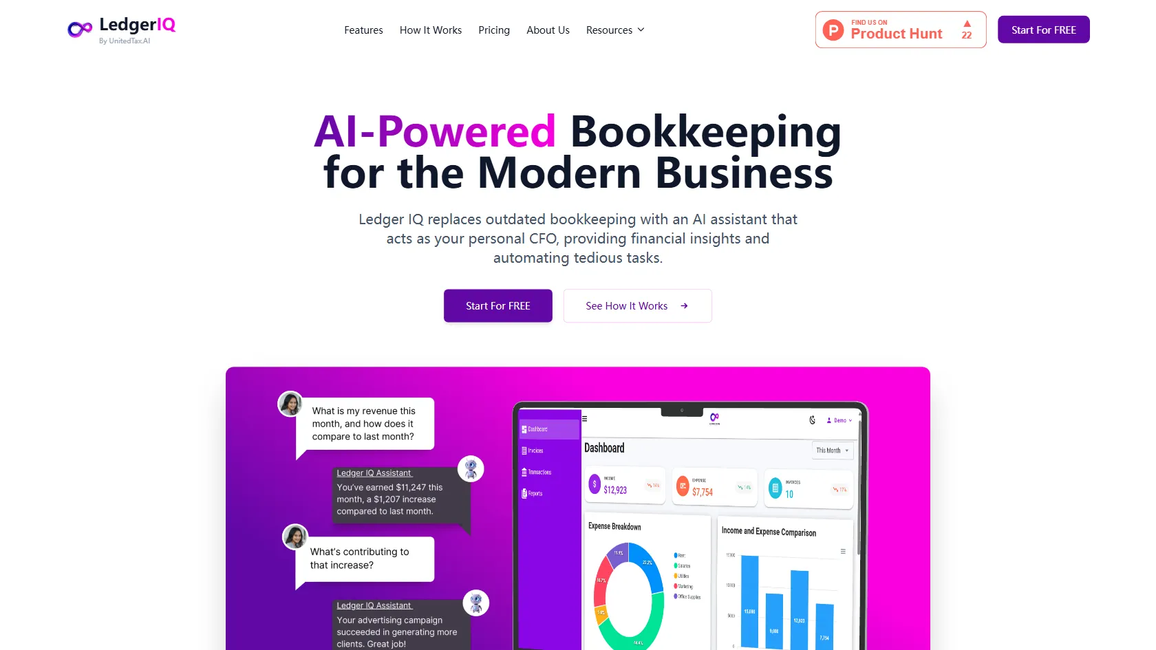 Screenshot or logo of Ledger IQ tool